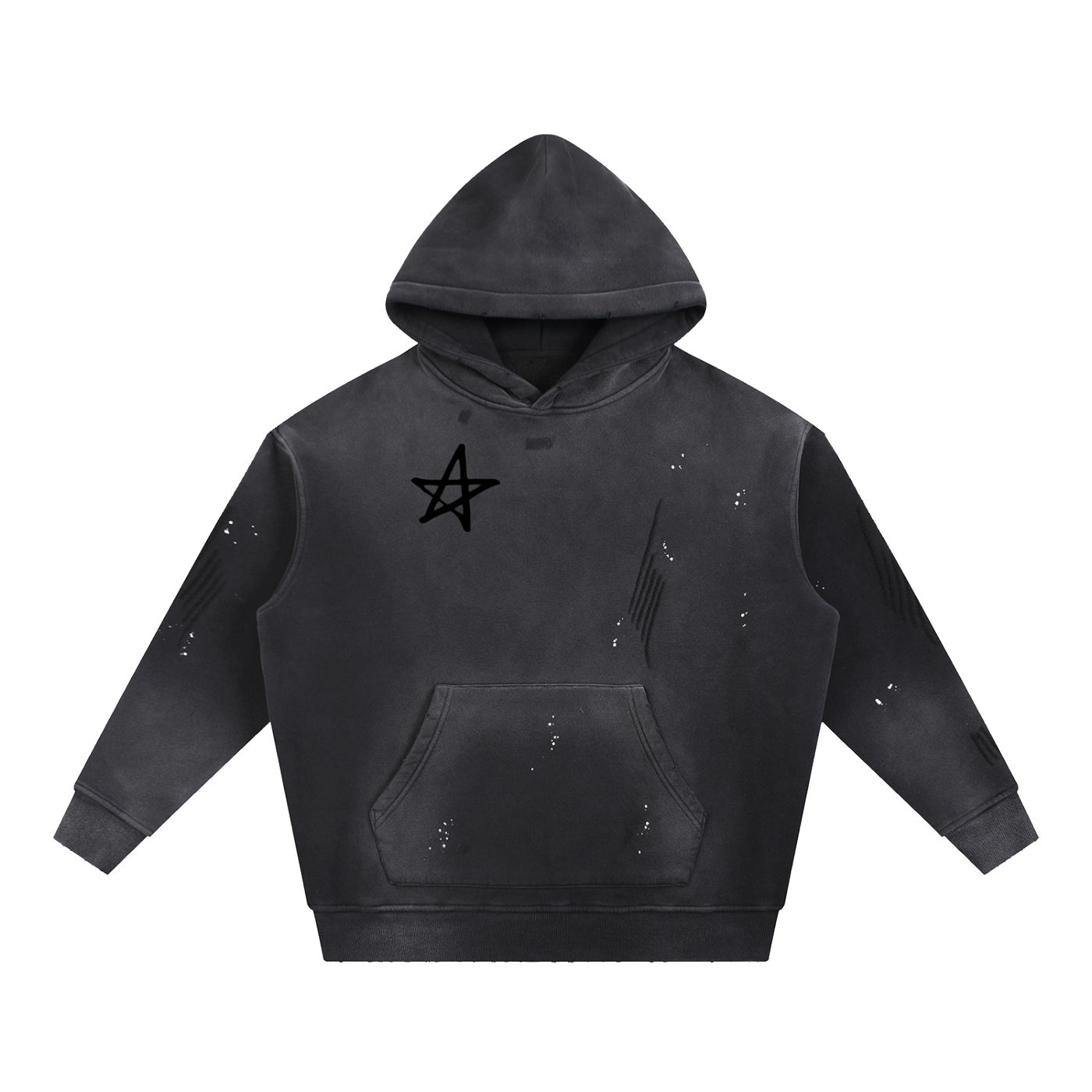 Vintage-Washed hoodie