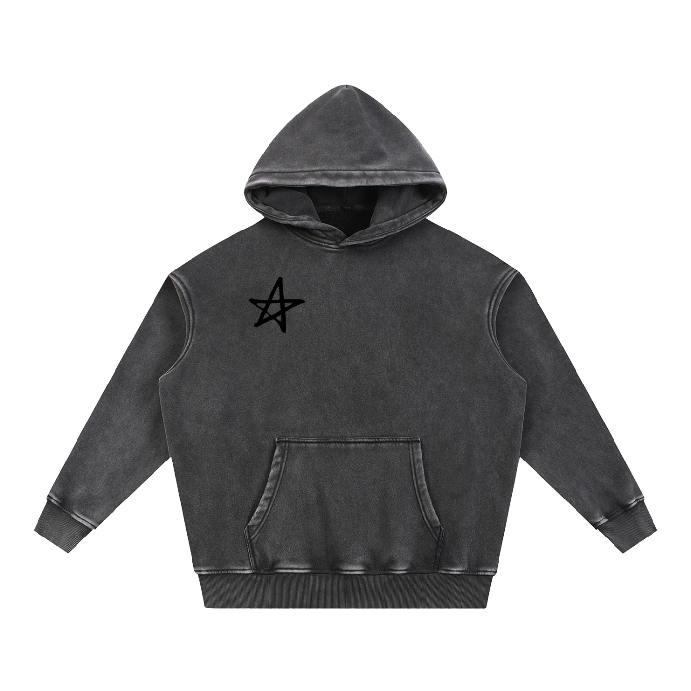 Stone-Washed hoodie