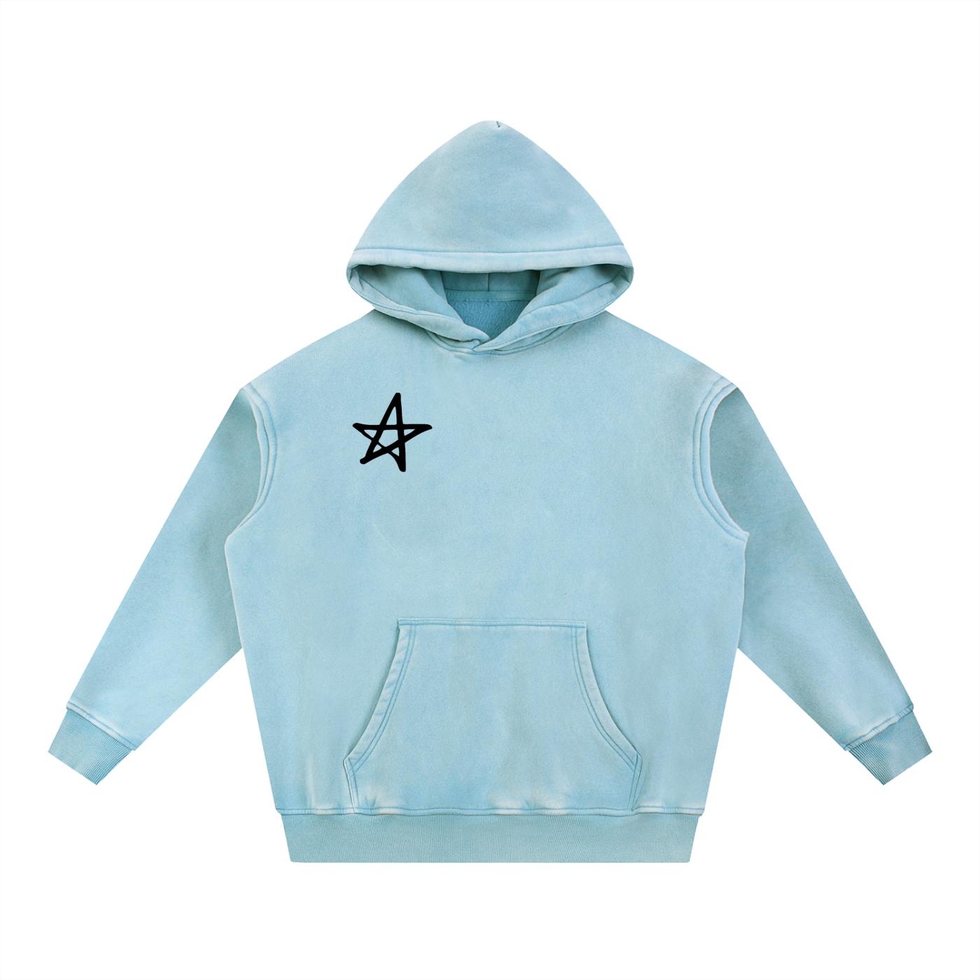 Stone-Washed hoodie