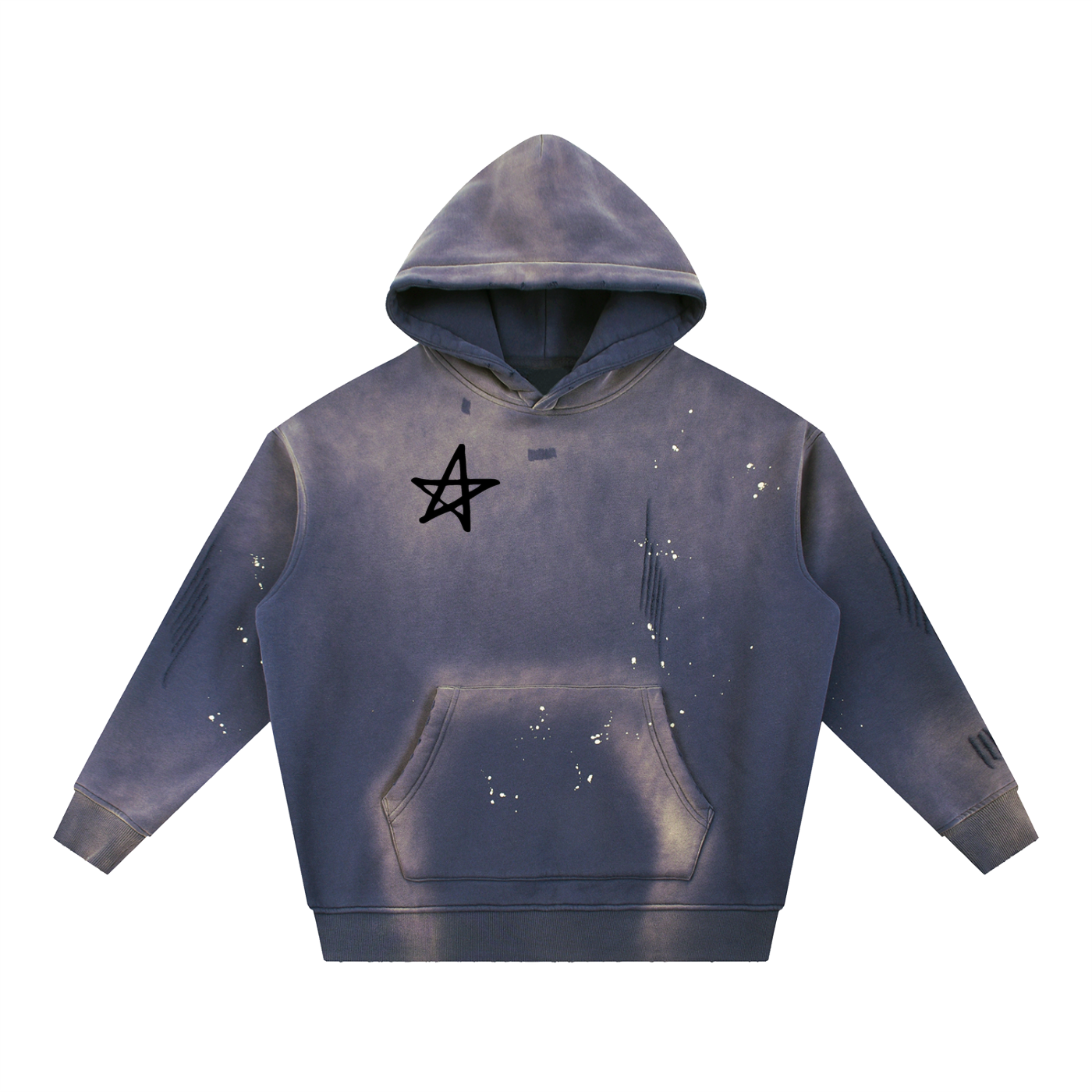 Vintage-Washed hoodie